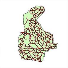 File SHAPE roads connecting province