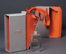 Research the history of perfume packaging and packaging