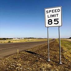 Speed limit laws in America, the role of geography, mobility and ideology