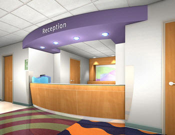 Paper interior design of hospitals