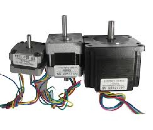 Stepper motor controlled by computer