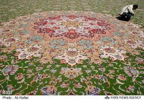Iranian carpets woven Paper