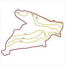 Map evaporation curves of a Alborz Province
