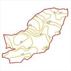 The evaporation curves map Golestan